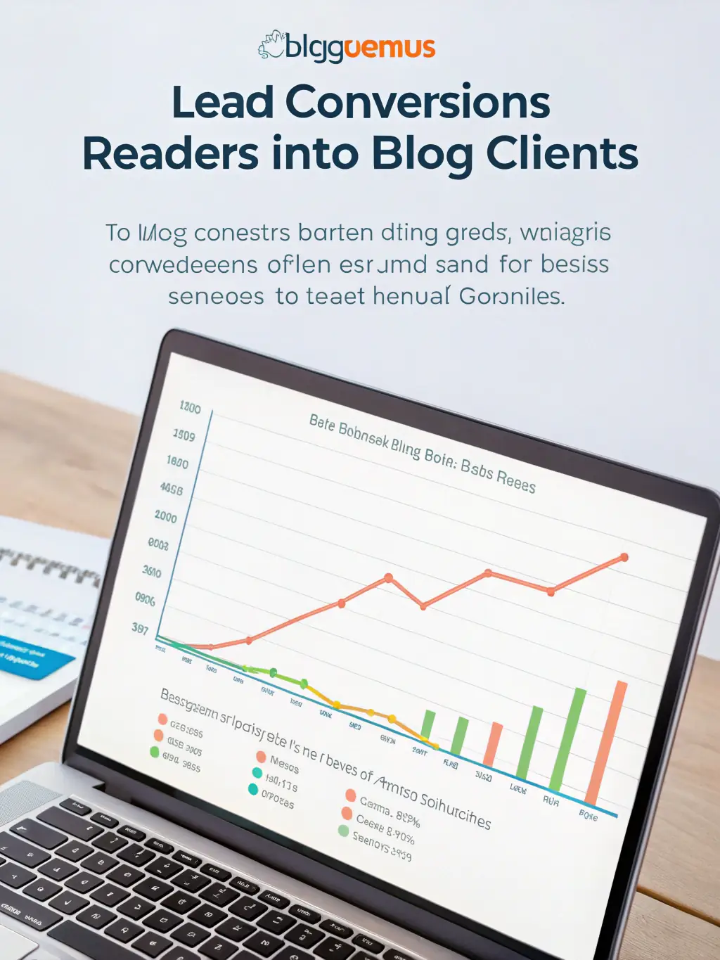 A graph showing a steady increase in leads generated for a home service business through Masaru Media's Meta ad campaigns.